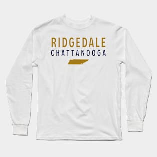 Chattanooga Neighborhoods Long Sleeve T-Shirt